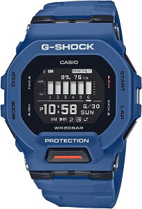 Ɏgy2_5OFFN[|zCASIO JVI rv G-SHOCK GVbN u[ ubN Y GBD-200-2 G-SQUAD