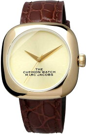 すぐに使える【2点で5％OFFクーポン】マークジェイコブス 腕時計 メンズ レディース ゴールド ブラウン クオーツ レザー MARC JACOBS MJ0120179305