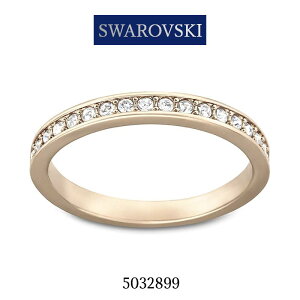 すぐに使える【2点で5%OFFクーポン】スワロフスキー 指輪 レディース シルバー ゴールド SWAROVSKI レアリング クリスタル 11-12号 5032899 並行輸入品