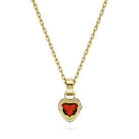 すぐに使える【2点で5％OFFクーポン】スワロフスキー ネックレス レディース ゴールド レッド SWAROVSKI stilla スティラ 5648750