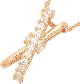 スワロフスキー ネックレス レディース Hyperbola ローズゴールド ホワイト 5689788 SWAROVSKI