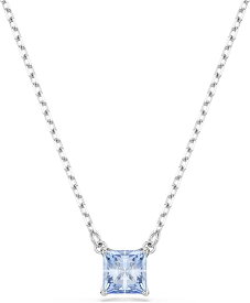 スワロフスキー ネックレス マトリックス 5723568 シルバー ブルー パヴェ レディース SWAROVSKI