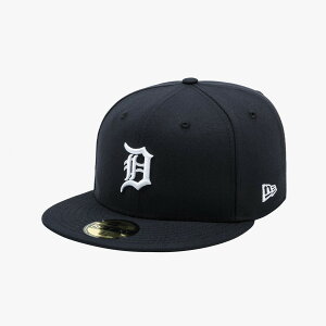 �j���[�G�� �L���b�v �����Y ���f�B�[�X 59FIFTY Detroit Tigers MLB TEAM-BASIC FITTED CAP 7-3/8�C���` �l�C�r�[ 70654425-7-3-8 NEW ERA