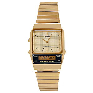 �J�V�I �r���v �����Y CASIO CLASSIC �S�[���h AQ-800EG-9A CASIO
