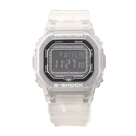 カシオ 腕時計 メンズ G-SHOCK ブラック ホワイトスケルトン DW-B5600G-7 CASIO