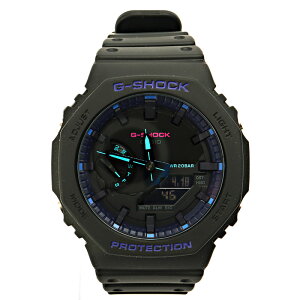 �J�V�I �r���v �����Y G- SHOCK Virtual Blue �u���b�N �u���[ ���@�C�I���b�g GA-2100VB-1A CASIO