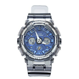 すぐに使える【2点で5％OFFクーポン】CASIO 腕時計 アナデジ GMA-S120TB-8A シルバー ブルー カシオ G-SHOCK Gショック レディース メンズ