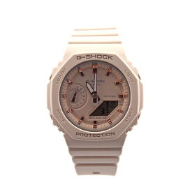 すぐに使える【2点で5％OFFクーポン】腕時計 レディース ベージュ ピンク カシオ G-SHOCK Gショック CASIO GMA-S2100-4A カシオーク