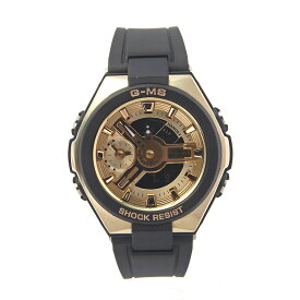 すぐに使える【2点で5％OFFクーポン】カシオ 腕時計 メンズ ブラック ゴールド CASIO G-ショック オクタゴンデザイン MSG-400G-1A2 G-MS