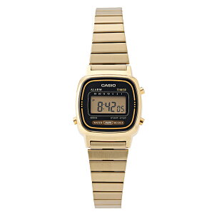 �����Ɏg����y2�_��5��OFF�N�[�|���z�J�V�I �r���v ���f�B�[�X �S�[���h �V���v�� CASIO LA-670WGA-1 �X�^���_�[�h standard