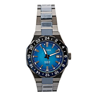�V�`�Y�� �r���v Series 8 100���N���胂�f�� NB6036-52N �O���[ �u���[ �����Y CITIZEN