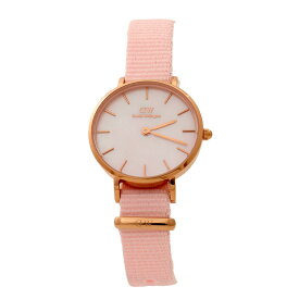 すぐに使える【2点で5％OFFクーポン】ダニエルウェリントン 腕時計 ピンク ゴールド レディース Daniel Wellington Petite Coral RG MOP Watch 28mm DW00100512