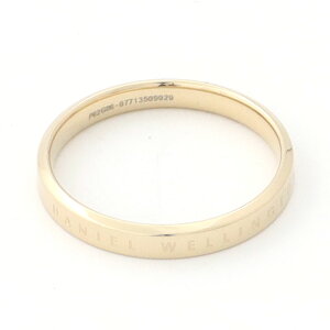 【 在庫一掃セール対象 】6% OFF(2024年前期当店平均価格比)ダニエルウェリントン リング レディース ゴールド シンプル Daniel Wellington CLASSIC RING 指輪 21号 DW00400083