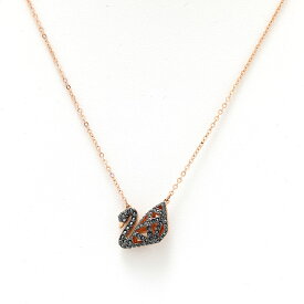 【 在庫一掃セール対象 】24% OFF（2024年前期当店平均価格比）スワロフスキー SWAROVSKI ネックレス レディース スワン Facet Swan ピンクゴールド 5281275 プレゼント ギフト 実用的 かわいい 可愛い オシャレ おしゃれ