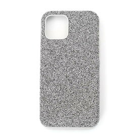 すぐに使える【2点で5％OFFクーポン】スワロフスキー スマートフォンケース レディース シルバー シンプル Swarovski High Smartphone Case iPhone? 12/12 Pro 5616367 Swarovski 並行輸入品