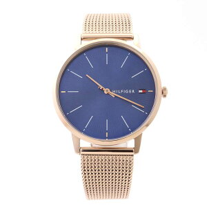 【 在庫一掃セール対象 】19% OFF(2024年前期当店平均価格比)トミーヒルフィガー 腕時計 レディース ゴールド ブルー クオーツ カレンダー TOMMY HILFIGER 1782246