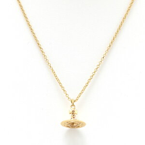 Ɏgy2_5OFFN[|zBBAEGXgEbh lbNX fB[X S[h Vv NEW PETITE ORB PENDANT @v`I[u Vivienne Westwood 63020098-R001