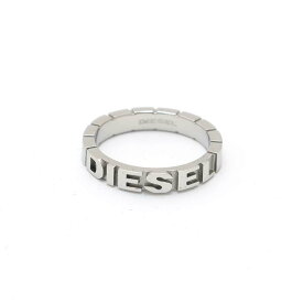 すぐに使える【2点で5％OFFクーポン】ディーゼル リング メンズ レディース シルバー シンプル DIESEL DX0030040 Steel Cubed Ring 指輪 US8 16号