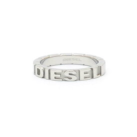 すぐに使える【2点で5％OFFクーポン】ディーゼル リング メンズ レディース シルバー シンプル DIESEL DX0030040 Steel Cubed Ring 指輪 US9 18号