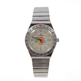 すぐに使える【2点で5％OFFクーポン】タイメックス 腕時計 メンズ ホワイト シルバー クオーツ TIMEX コカコーラコラボ TW2V25800