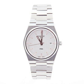 【 在庫一掃セール対象商品 】ティソ 腕時計 メンズ シルバー ホワイト TISSOT T1374101103100 Men's T-Classic Pear X 40mm（昨年比でよりお得に販売中）