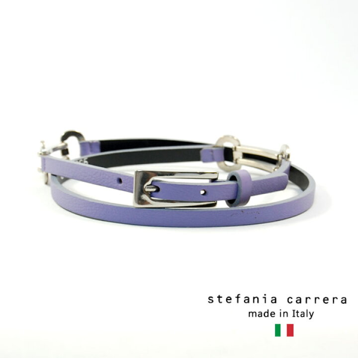 楽天市場】イタリア製 ベルト レディースシルバー バックル  display picture 2
