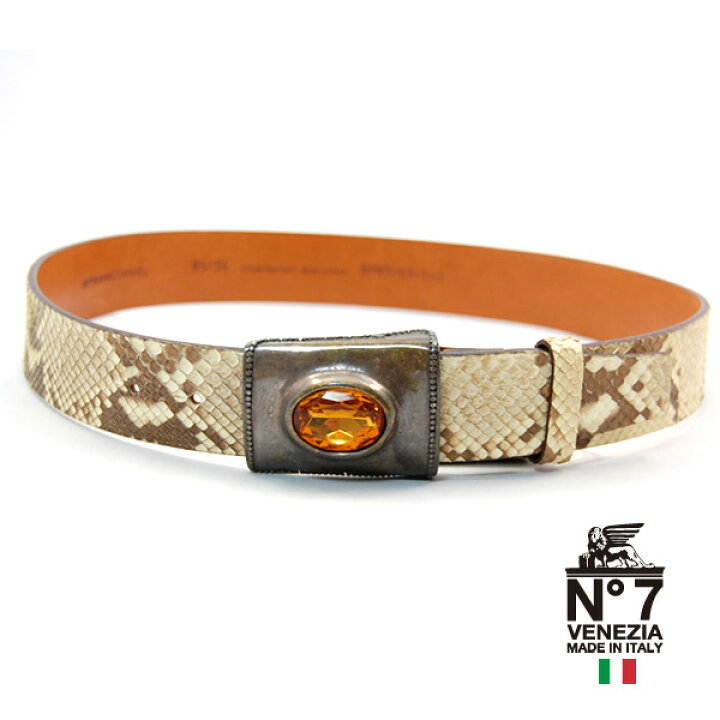 楽天市場】イタリア製 蛇（ヘビ）革ベルトレディース/メンズ/ユニ  