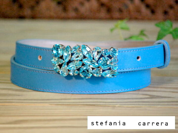 Stefania Carrera light brown leather belt Stefania Carrera | Accessories | Stefania Carrera Dk Brown  main image 4