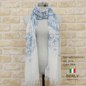 �X�g�[���t�ăC�^���A�����f�B�[�X�E�����Y�E���j�Z�b�N�Xberly-zita-blue�u���[�EBERLY�x���[�y �}�t���[ �z�y �X�J�[�t �z�y stole �z�y women �z�y men �z12100
