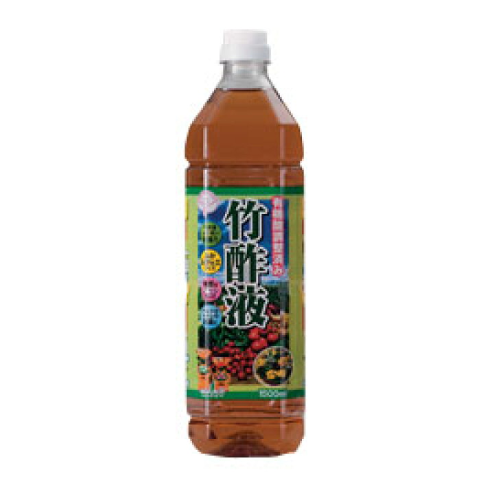 楽天市場 有機酸調整済み 竹酢液 1 5リットル 安心バラ苗の店