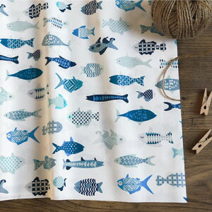 y݌Ɍz vgny10cmPʂ̐ؔzART GALLERY FABRICS / School of Fish / USARbg@CTR-24900-AGF