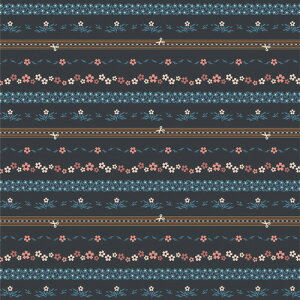 y݌ɌzyUSARbgzyu[hzy2.5 Editionzԕ / Ditsy Chain Bound Midnight vgn / ART GALLERY FABRICS@BIN25115-AGF