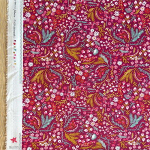 �yUSA�R�b�g���z ���� / �N���X�}�X �v�����g���n Yuletide Ditsies / ART GALLERY FABRICS�@ADV25902_AGF