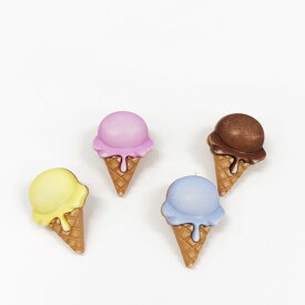 【輸入ボタン】アイスクリーム/Ice Cream ConesButtons Galore ボタン6個セットFun in the Sun(Ice Cream Cones) (BG-FN104)