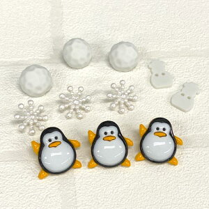 yM / ̌ {^ 11ZbgyA{^zButtons Galore Christmas Collection(Penguins Pals)~/܂/@No.4819-BG