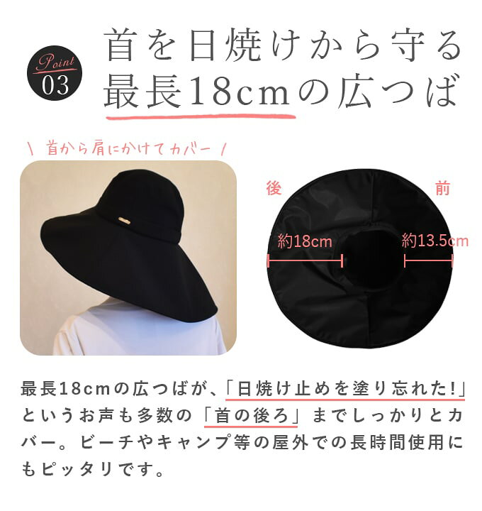 楽天市場】100％ 完全遮光 99％ではダメなんです！ ワイドブリムハット 