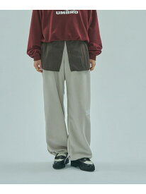【SALE／30%OFF】UMBRO DOUBLE WAIST FLEECE PANTS ROSE BUD ローズバッド パンツ その他のパンツ ベージュ ネイビー【RBA_E】【送料無料】[Rakuten Fashion]
