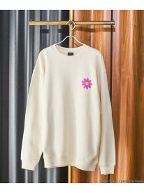 【SALE／20%OFF】ROSE BUD x FURBY BIG SWEAT ROSE BUD ローズバッド トップス スウェット・トレーナー ホワイト ブラック【RBA_E】【送料無料】[Rakuten Fashion]