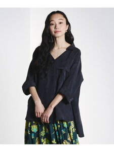 FIBRIL SKIPPER SHIRT ROSE BUD ���[�Y�o�b�h �g�b�v�X �V���c�E�u���E�X �z���C�g �O���[�y���������z[Rakuten Fashion]