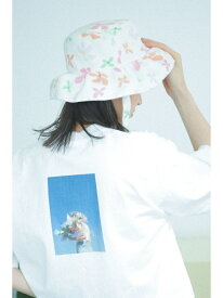【SALE／40%OFF】パイルプリントハット ROSE BUD ローズバッド 帽子 その他の帽子 グリーン ホワイト【RBA_E】【送料無料】[Rakuten Fashion]