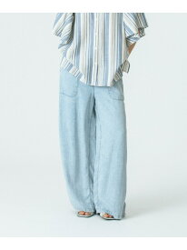 LIGHT OZ DENIM PANTS ROSE BUD ローズバッド パンツ その他のパンツ ネイビー ブラック ブルー【送料無料】[Rakuten Fashion]