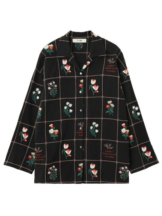 楽天市場】【SALE／30%OFF】EMBROIDERY SHIRT ROSE BUD ローズバッド 