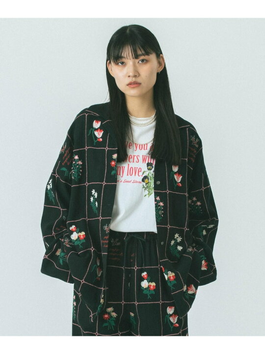 楽天市場】【SALE／30%OFF】EMBROIDERY SHIRT ROSE BUD ローズバッド 