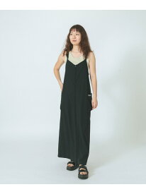 【SALE／30%OFF】THOUSAND MILExGENE HEAVENS/BACK CROSS NALLOW STRAP DRESS GENE HEAVENS ローズバッド ワンピース・ドレス ワンピース ブラック カーキグリーン ブルー【RBA_E】【送料無料】[Rakuten Fashion]