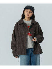 LEATHER LIKE JACKET ROSE BUD ローズバッド ジャケット・アウター ライダースジャケット ブラック ブラウン【送料無料】[Rakuten Fashion]