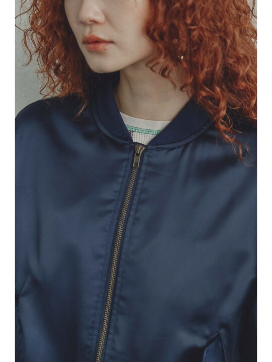 楽天市場】【SALE／50%OFF】ギャザースリーブMA-1ブルゾン ROSE BUD 