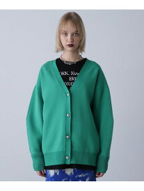 【SALE／30%OFF】ボタンVネックカーディガン ROSE BUD ローズバッド トップス カーディガン ブラック グリーン【RBA_E】【送料無料】[Rakuten Fashion]