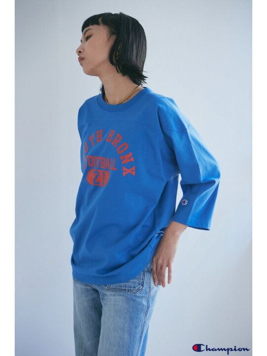 楽天市場】【SALE／50%OFF】＜Champion別注＞フットボールTシャツ ROSE 
