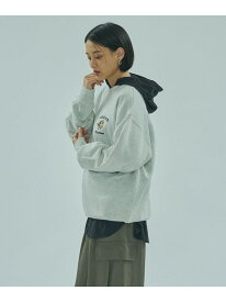 TIGER EMBROIDERY SWEAT ROSE BUD ローズバッド トップス スウェット・トレーナー ホワイト ネイビー ブラック【送料無料】[Rakuten Fashion]