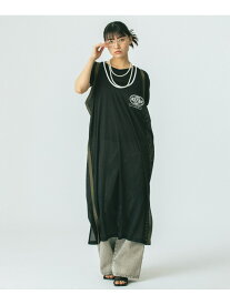 【SALE／30%OFF】OKIRAKU*ROSE BUD/MESH TANK DRESS OKIRAKU×ROSEBUD ローズバッド ワンピース・ドレス ワンピース ブラック グリーン【RBA_E】【送料無料】[Rakuten Fashion]